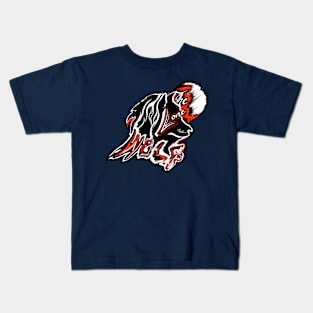 "The Lone Wolf" Kids T-Shirt